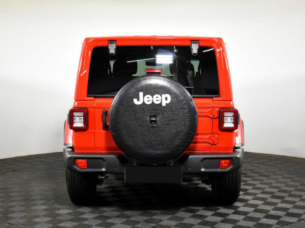 Jeep Wrangler с пробегом — 2021 год. Фото: #4