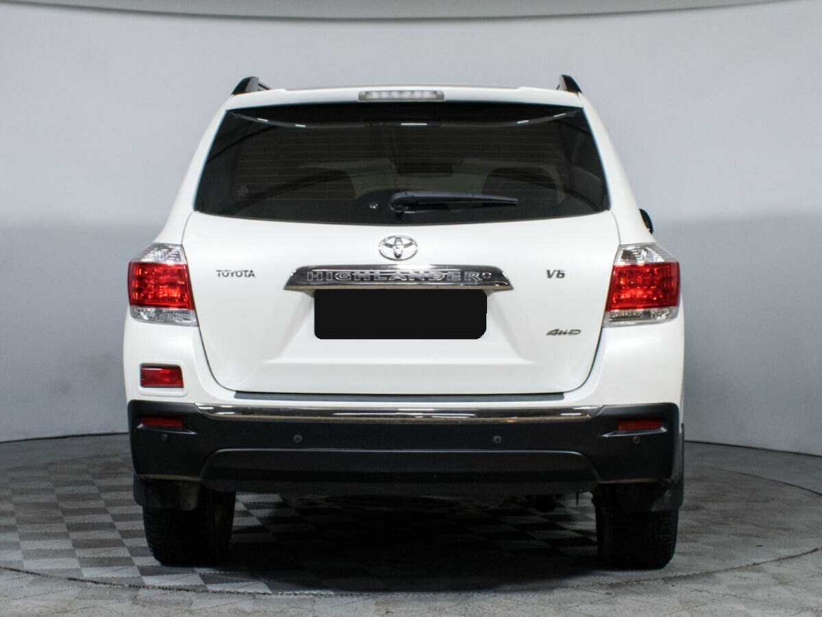 Toyota Highlander с пробегом — 2012 год. Фото: #4