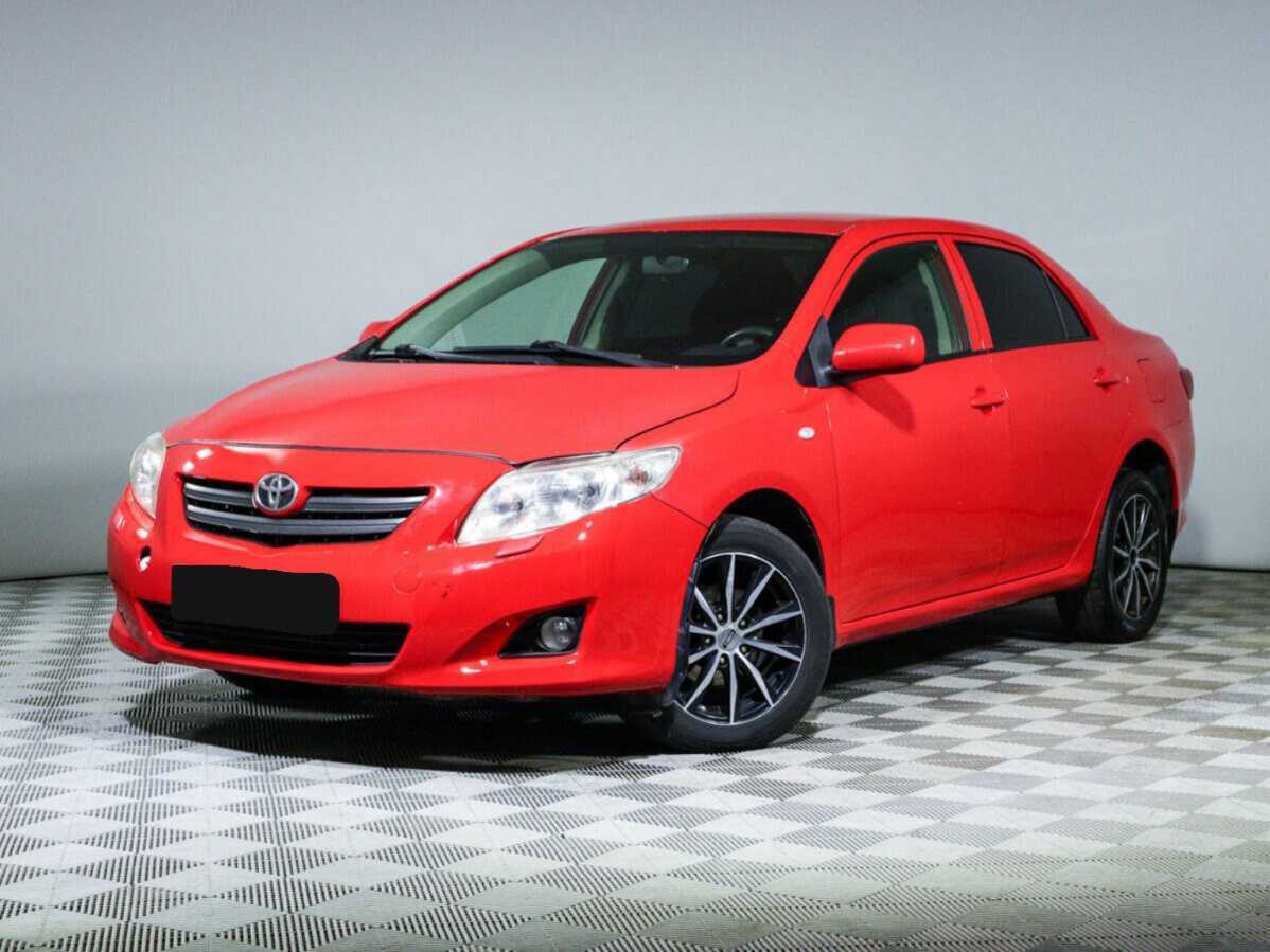 Toyota Corolla с пробегом — 2008 год. Посмотреть фото