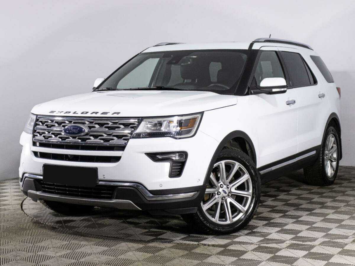 Ford Explorer с пробегом — 2019 год. Фото: #0