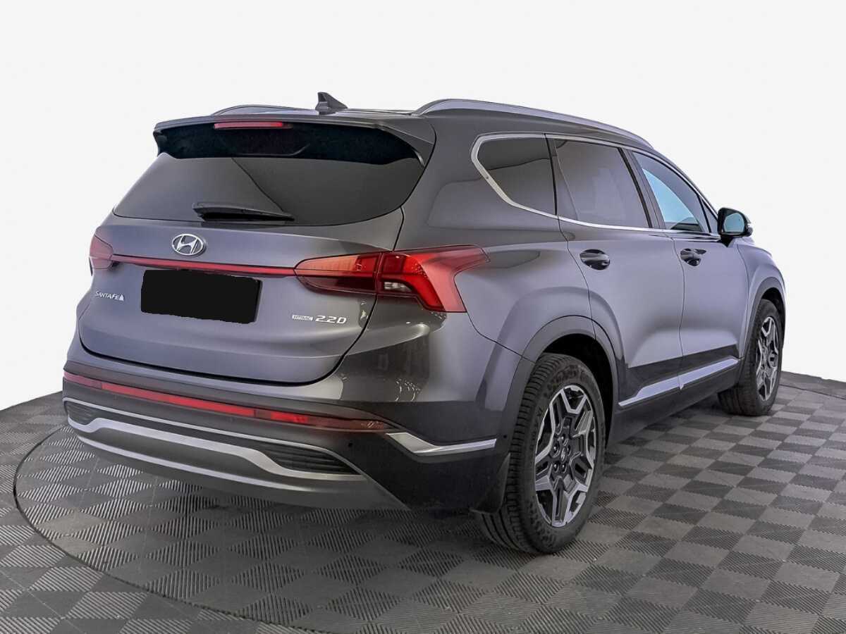 Hyundai Santa Fe с пробегом — 2022 год. Фото: #4
