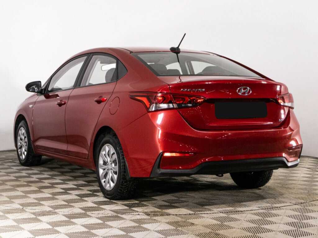 Hyundai Solaris с пробегом — 2019 год. Фото: #6