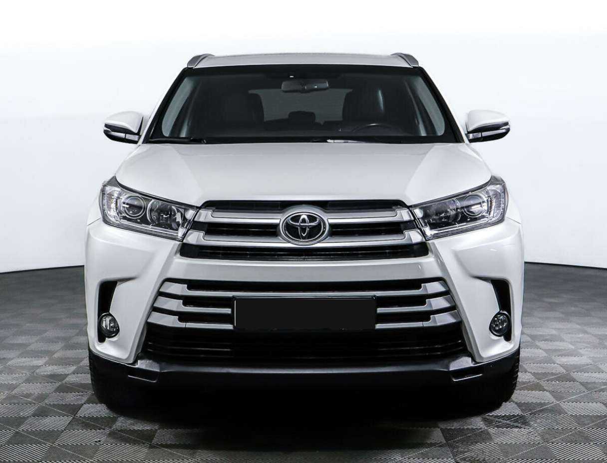 Toyota Highlander с пробегом — 2017 год. Фото: #1