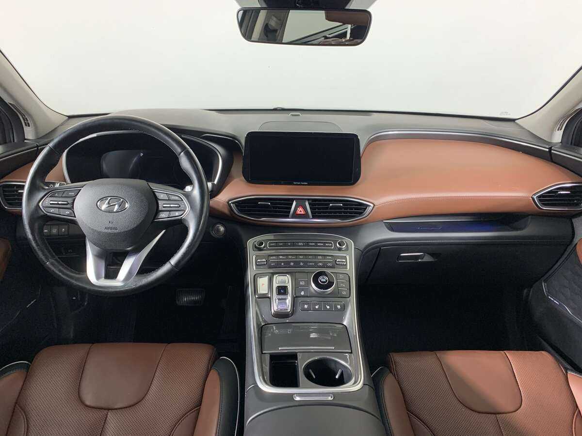 Hyundai Santa Fe с пробегом — 2021 год. Фото: #9
