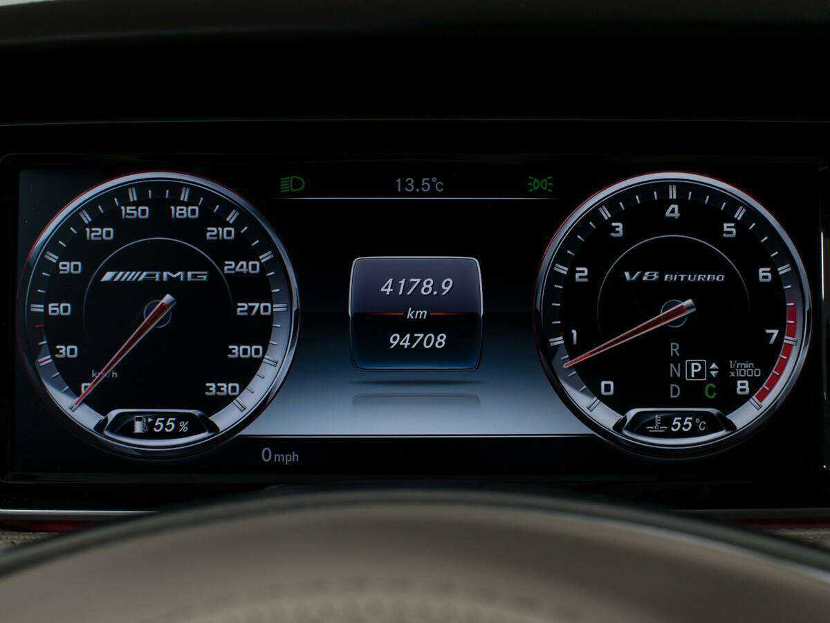 Mercedes-Benz S-Класс AMG с пробегом — 2015 год. Фото: #14