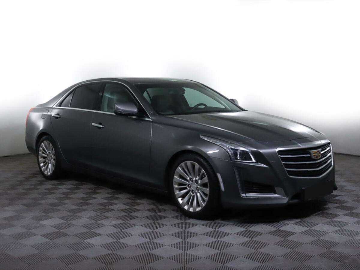 Cadillac CTS с пробегом — 2016 год. Фото: #1