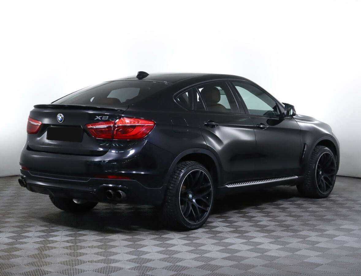 BMW X6 с пробегом — 2016 год. Фото: #3