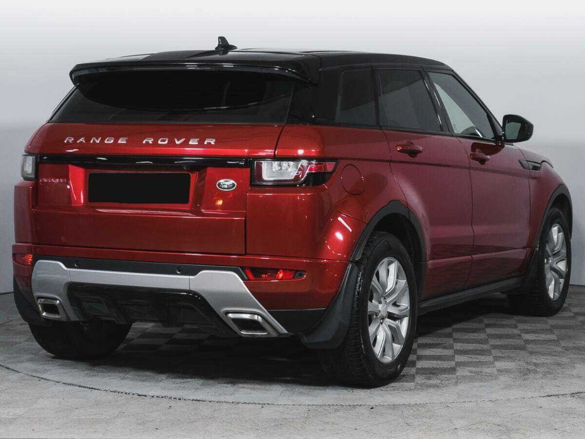 Land Rover Range Rover Evoque с пробегом — 2015 год. Фото: #4