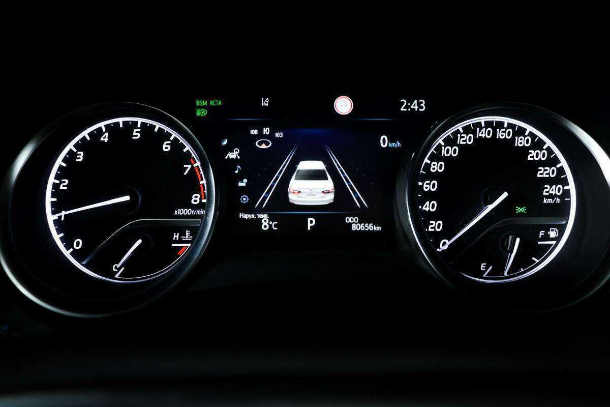 Toyota Camry с пробегом — 2021 год. Фото: #9