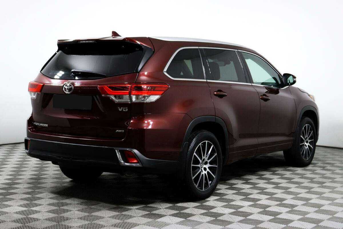 Toyota Highlander с пробегом — 2018 год. Фото: #4
