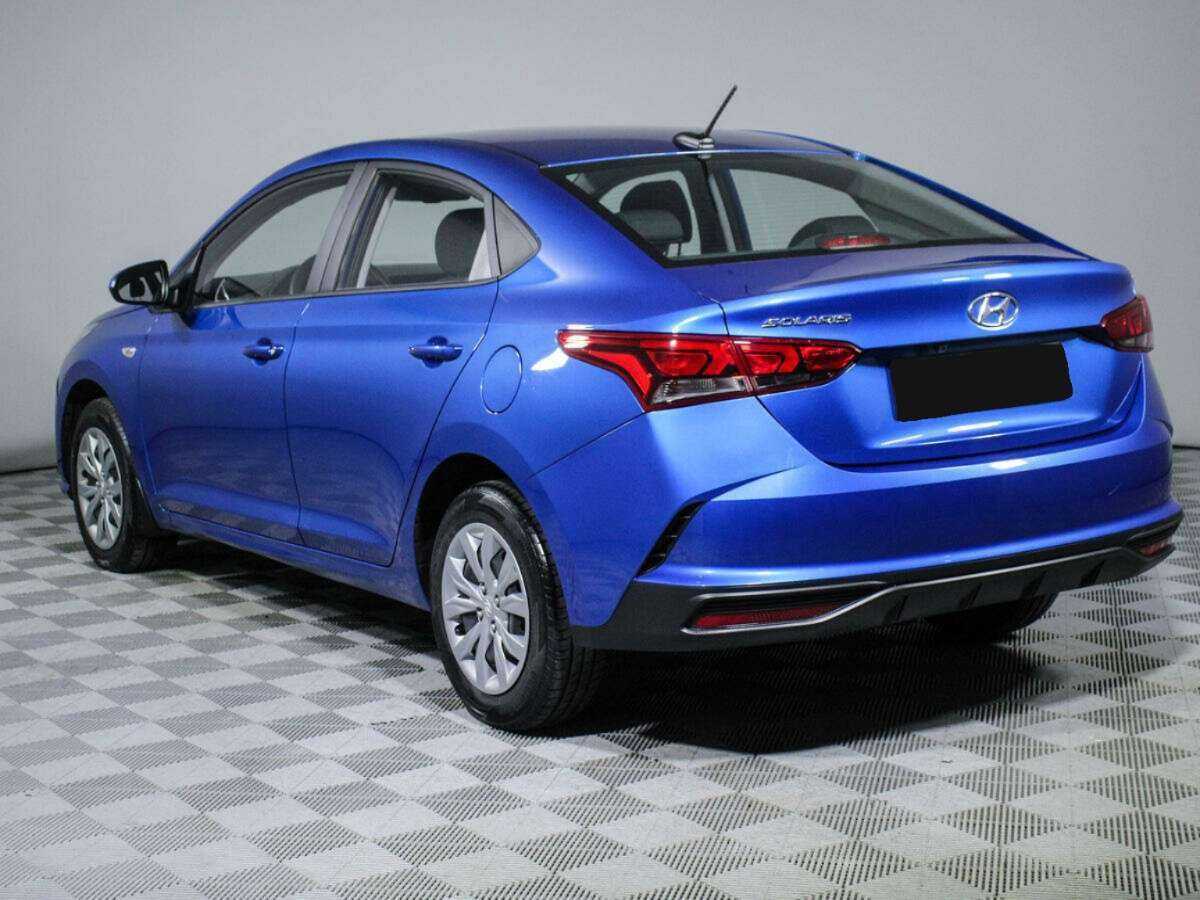 Hyundai Solaris с пробегом — 2020 год. Фото: #6