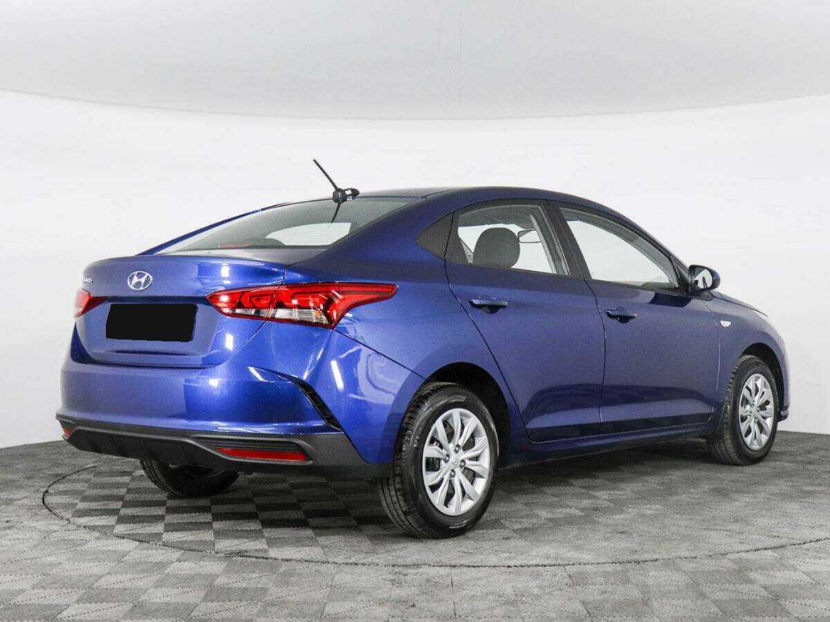 Hyundai Solaris с пробегом — 2022 год. Фото: #4