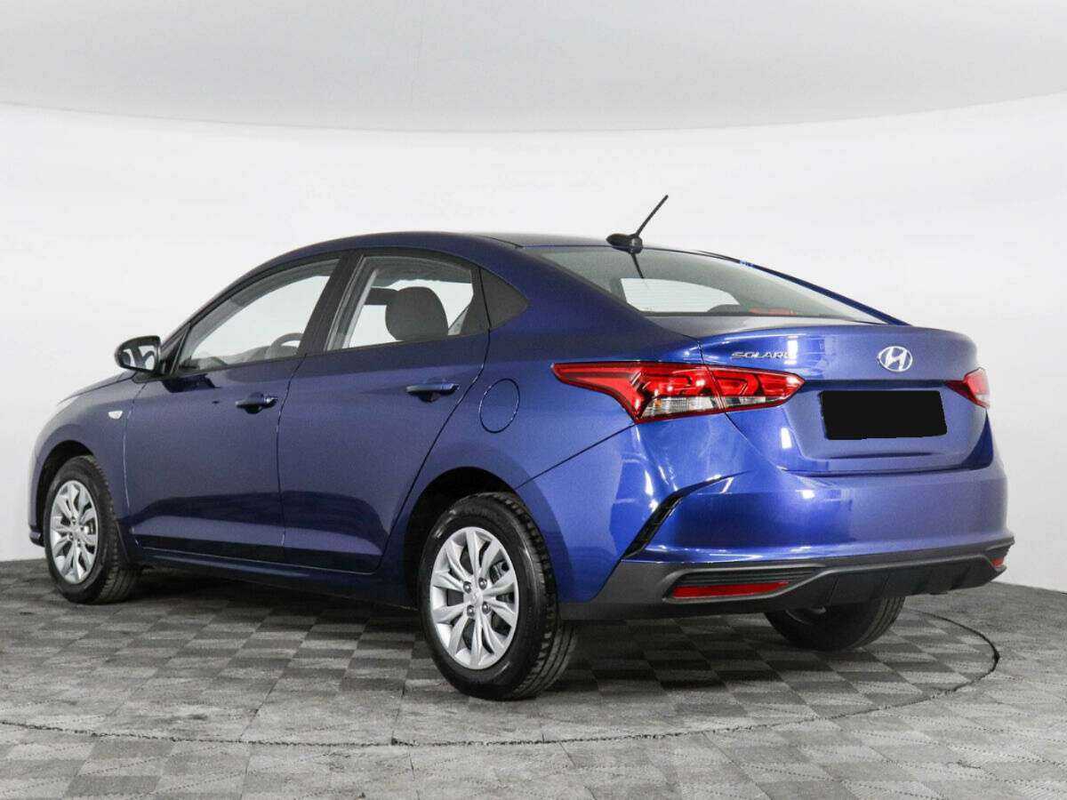 Hyundai Solaris с пробегом — 2022 год. Фото: #6