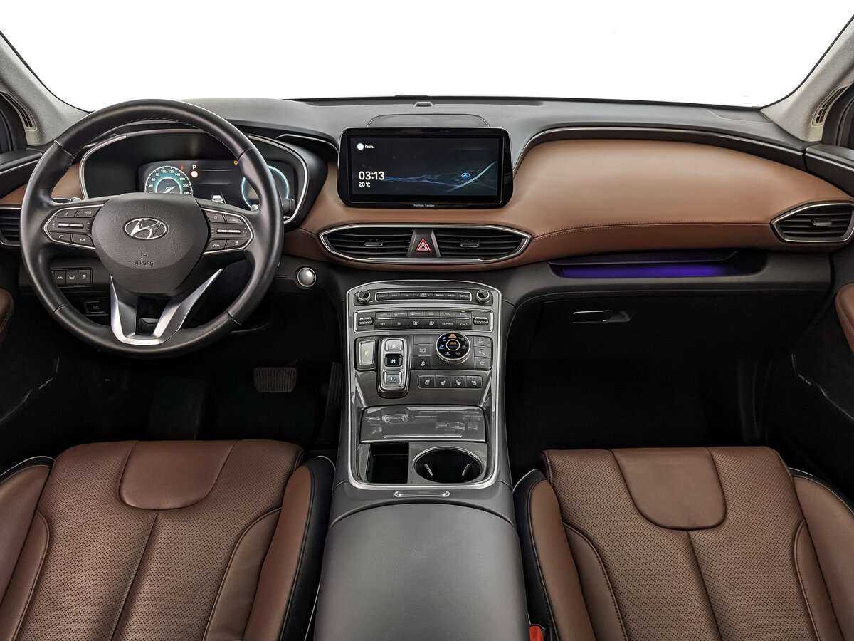 Hyundai Santa Fe с пробегом — 2021 год. Фото: #9