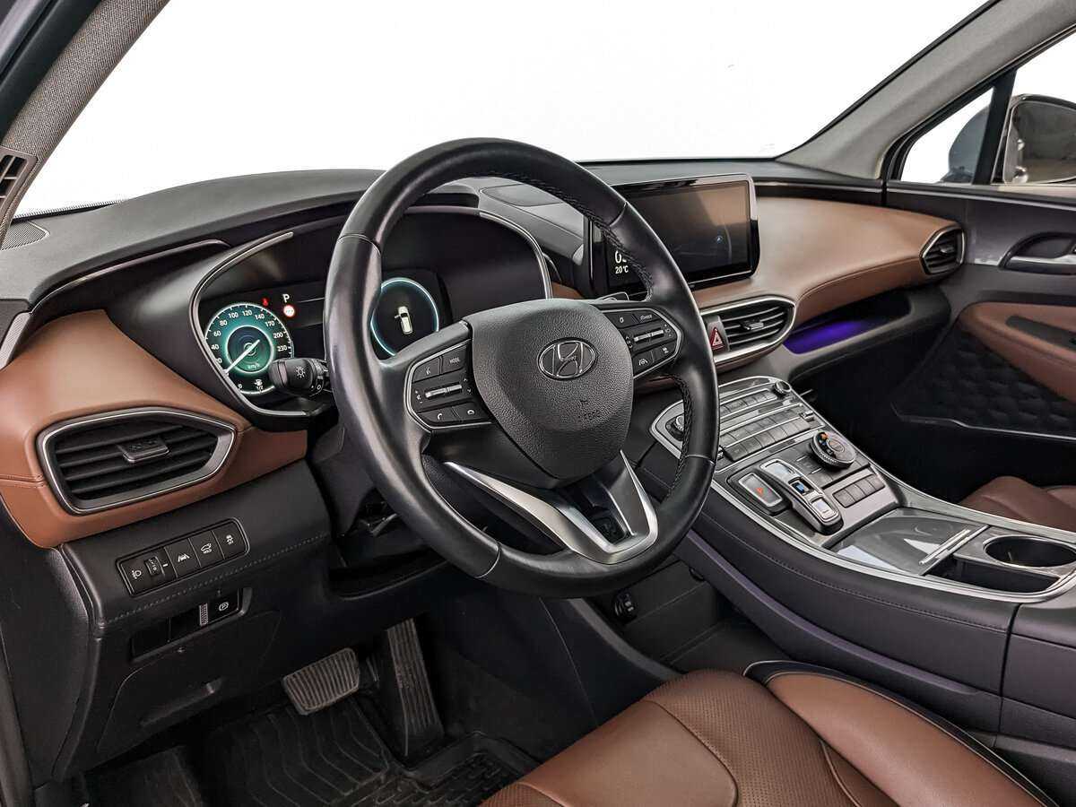 Hyundai Santa Fe с пробегом — 2021 год. Фото: #10