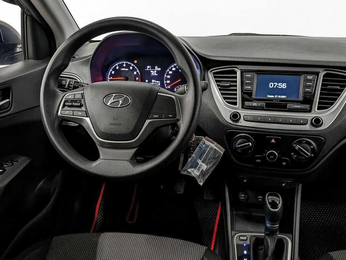 Hyundai Solaris с пробегом — 2021 год. Фото: #16