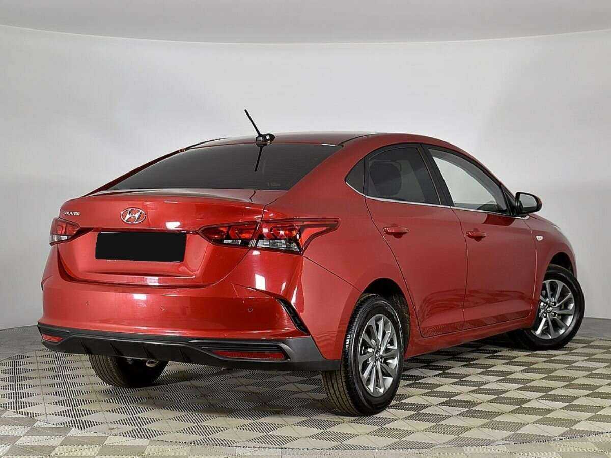 Hyundai Solaris с пробегом — 2021 год. Фото: #1
