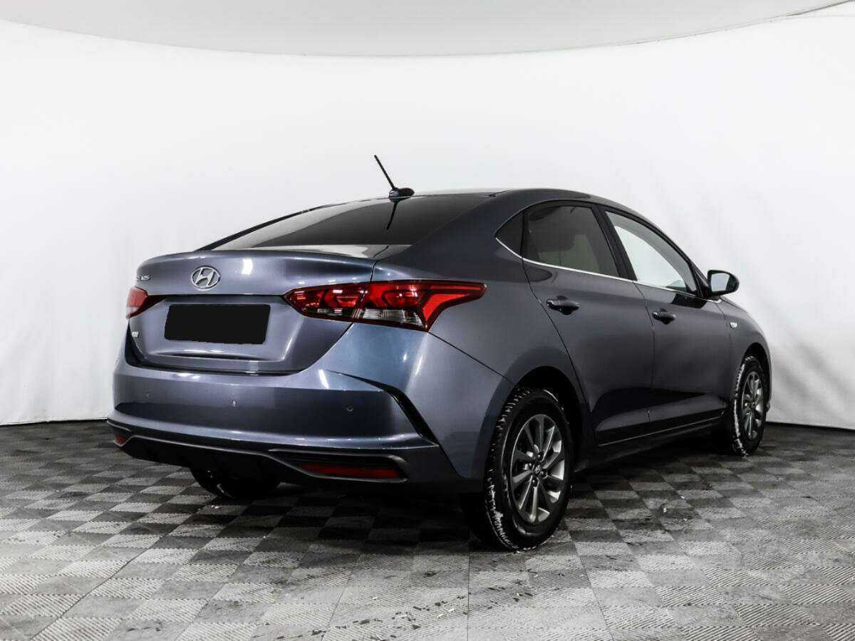 Hyundai Solaris с пробегом — 2021 год. Фото: #4