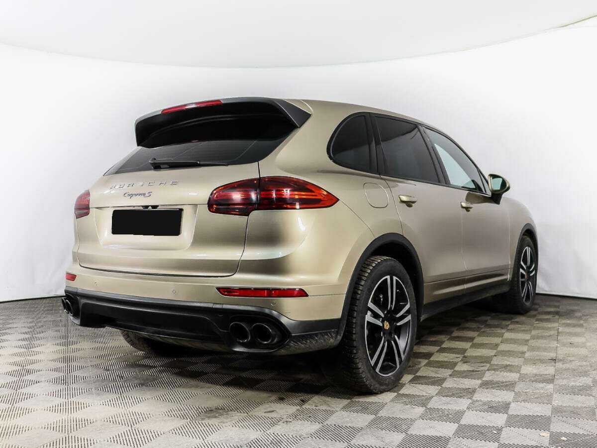 Porsche Cayenne с пробегом — 2016 год. Фото: #4