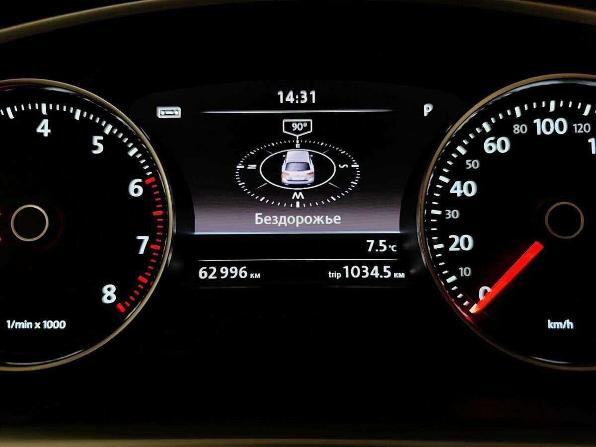 Volkswagen Touareg с пробегом — 2016 год. Фото: #13