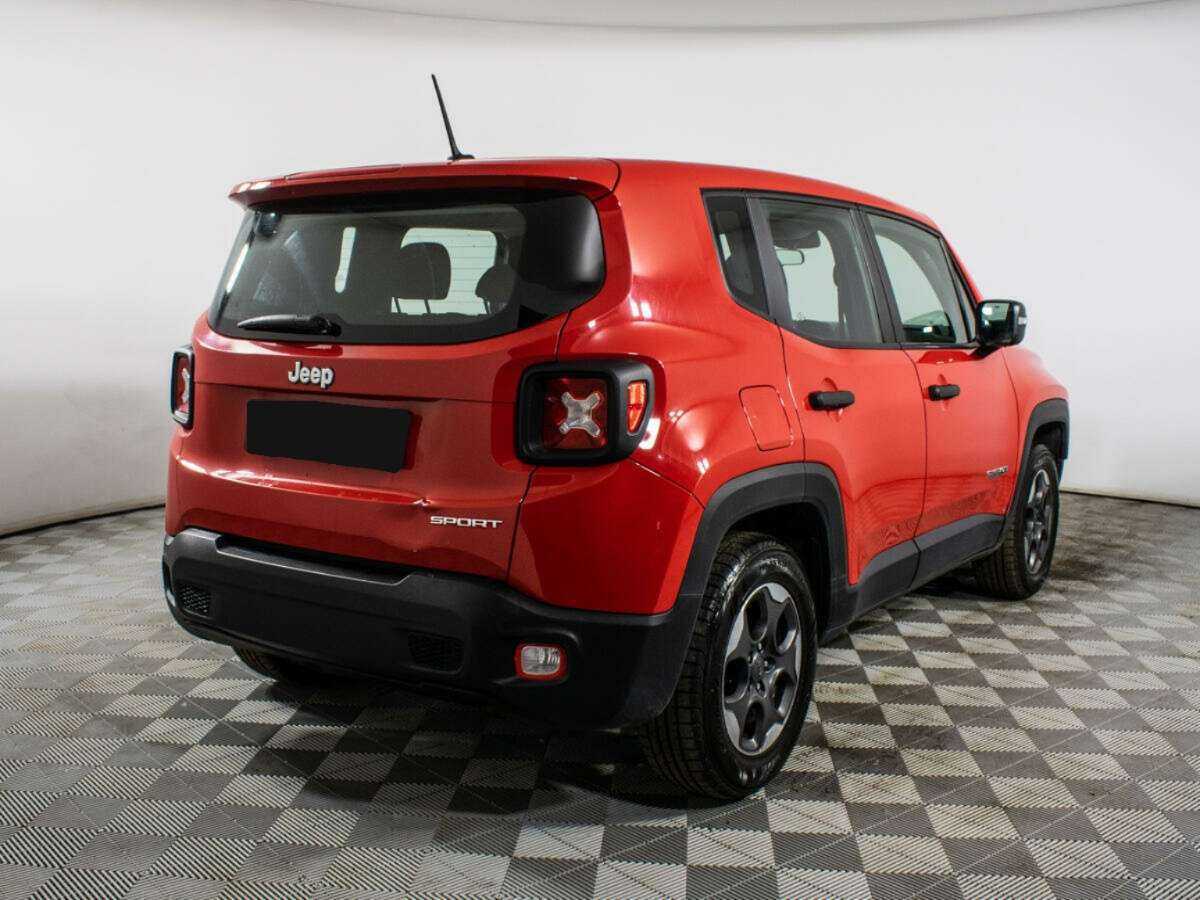 Jeep Renegade с пробегом — 2017 год. Фото: #1