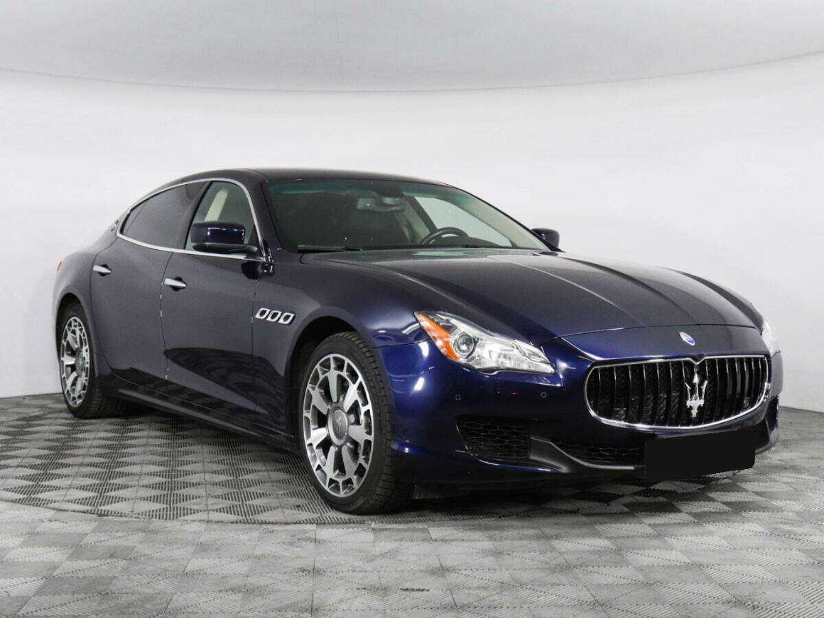 Maserati Quattroporte с пробегом — 2015 год. Фото: #2