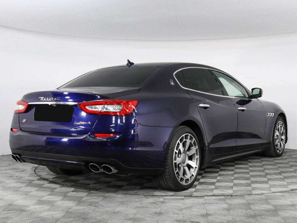 Maserati Quattroporte с пробегом — 2015 год. Фото: #4