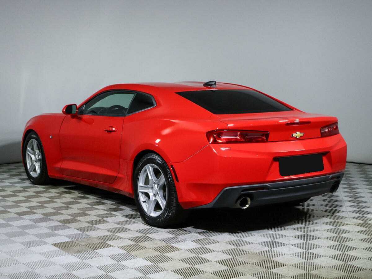 Chevrolet Camaro с пробегом — 2016 год. Фото: #6