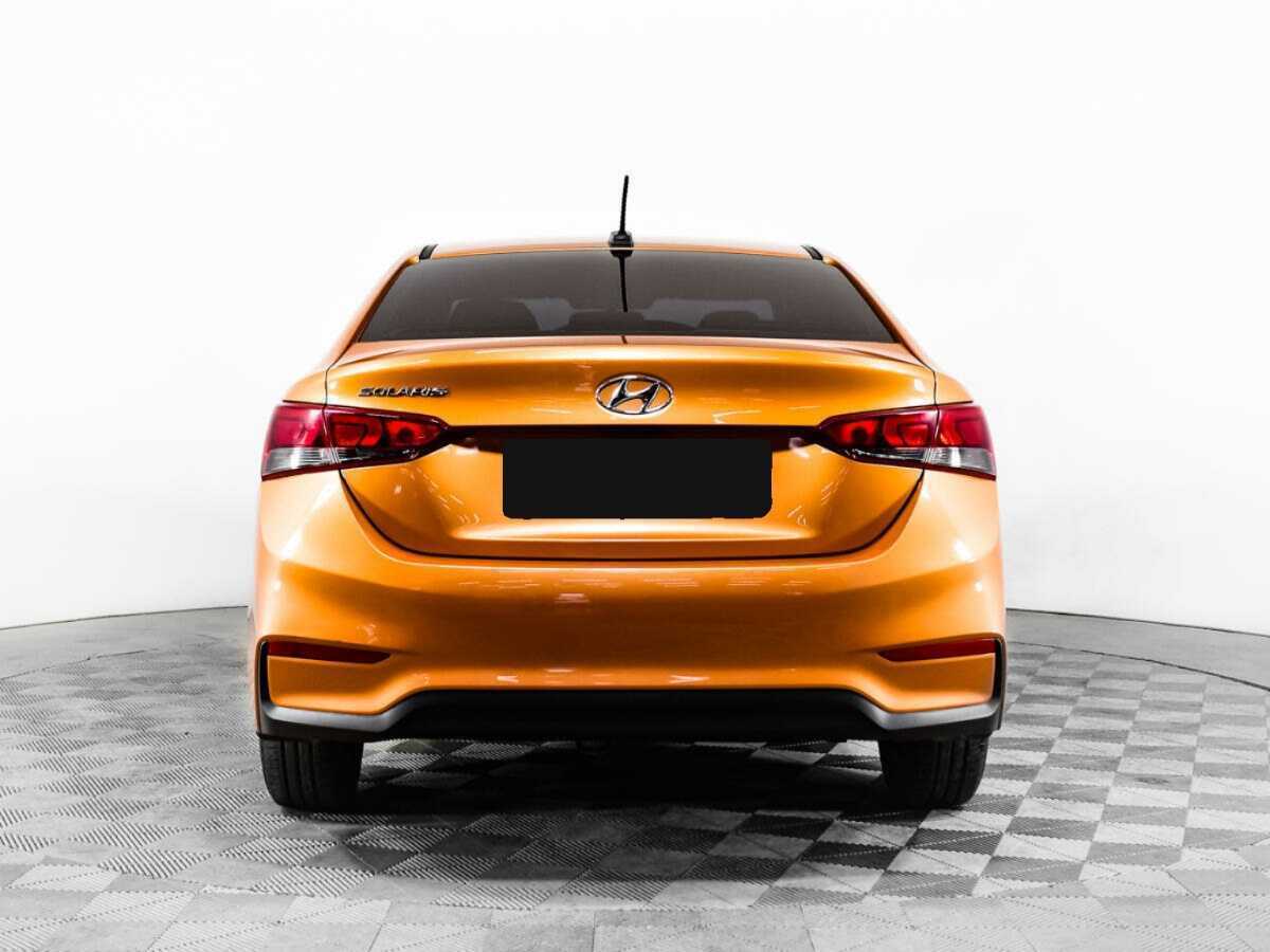 Hyundai Solaris с пробегом — 2017 год. Фото: #4