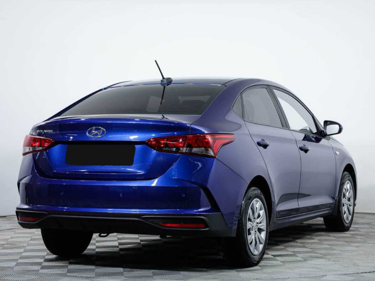 Hyundai Solaris с пробегом — 2021 год. Фото: #3