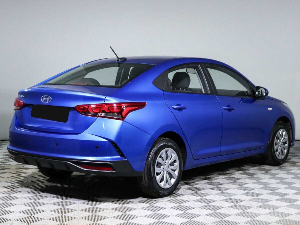 Hyundai Solaris с пробегом — 2021 год. Фото: #3