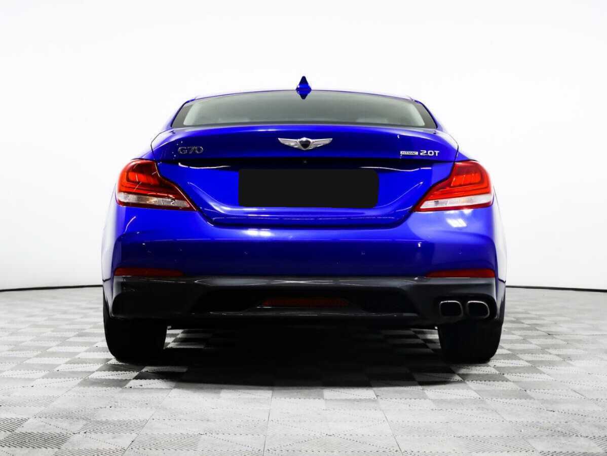 Genesis G70 с пробегом — 2020 год. Фото: #4