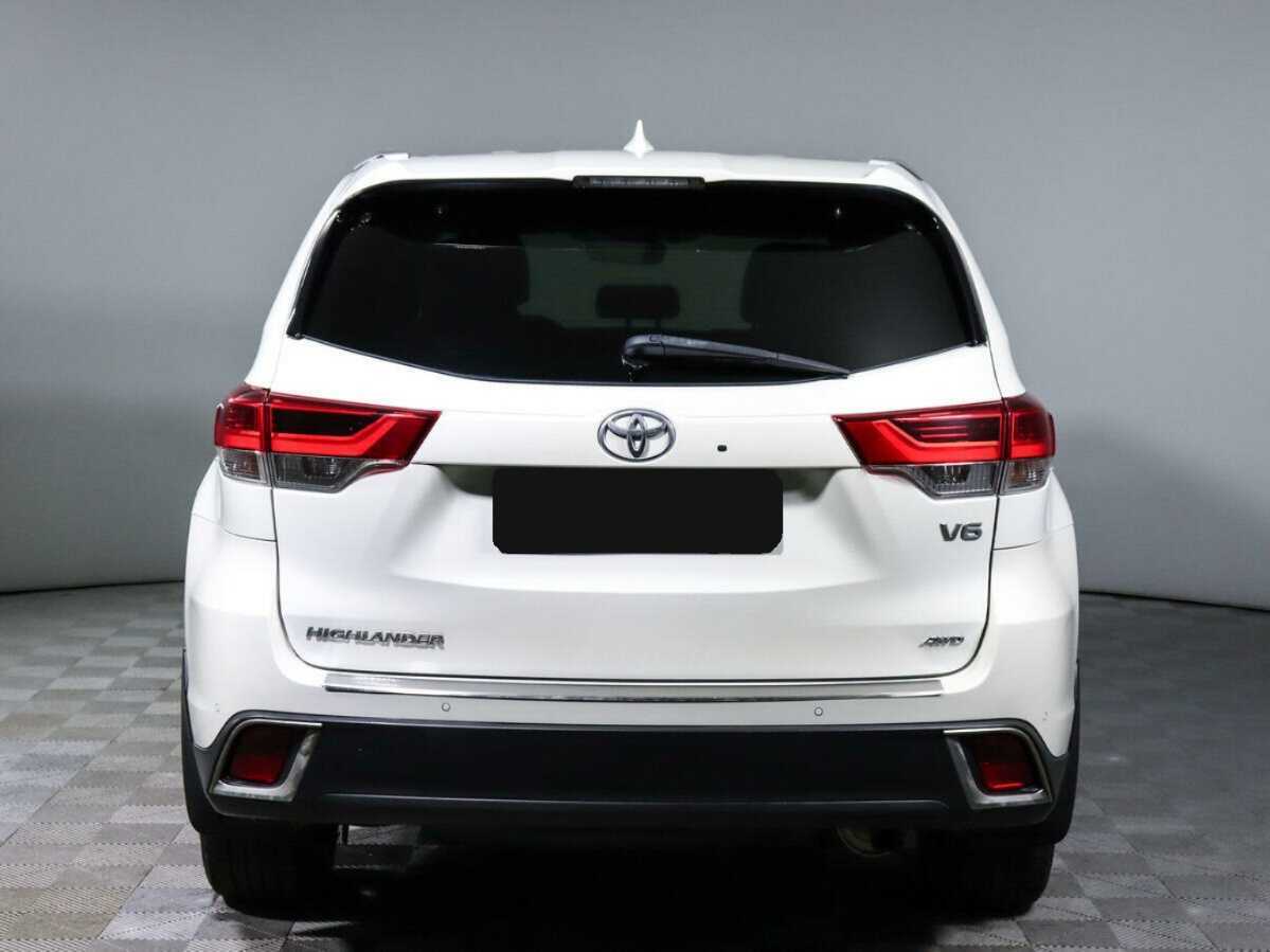 Toyota Highlander с пробегом — 2017 год. Фото: #4