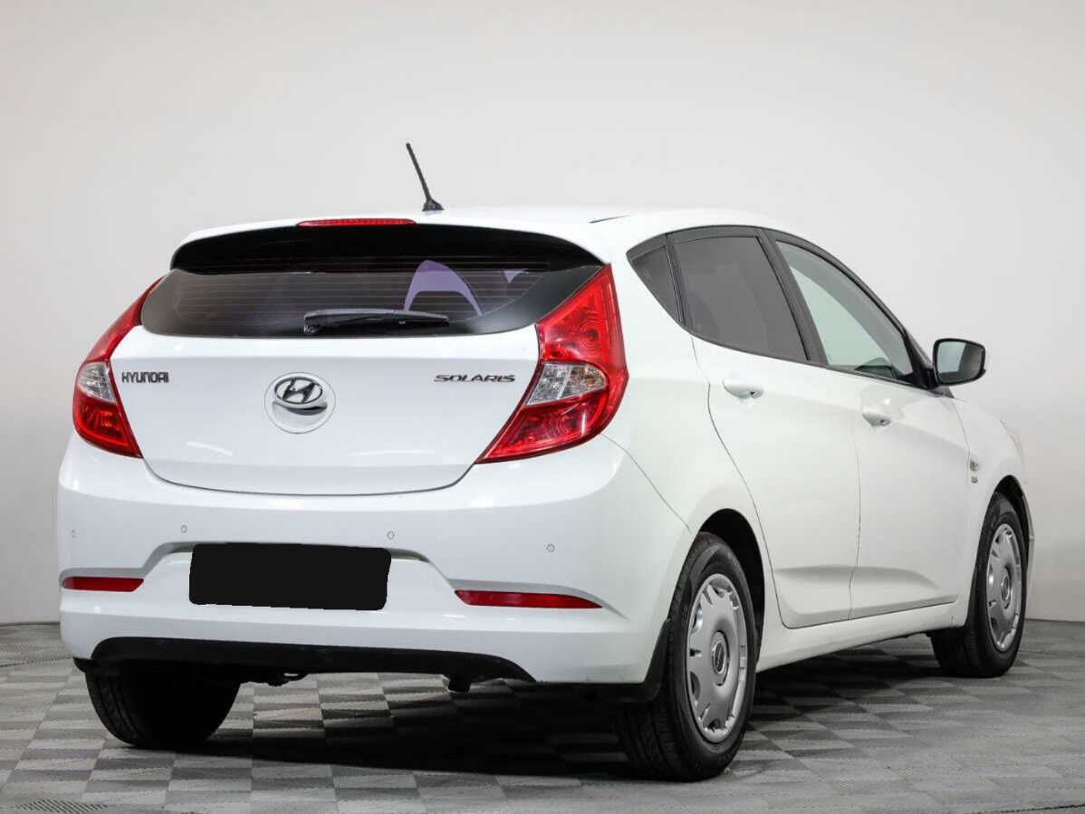 Hyundai Solaris с пробегом — 2015 год. Фото: #3