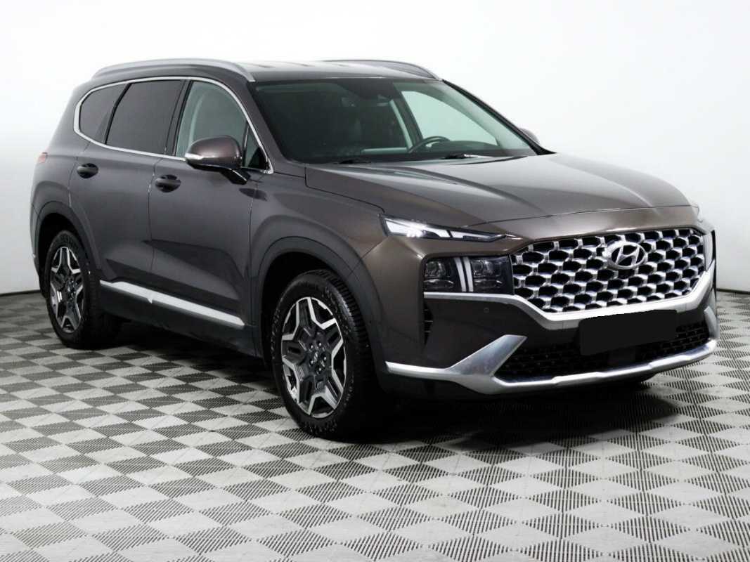 Hyundai Santa Fe с пробегом — 2021 год. Фото: #2