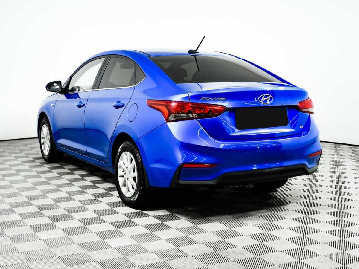 Hyundai Solaris с пробегом — 2019 год. Фото: #6