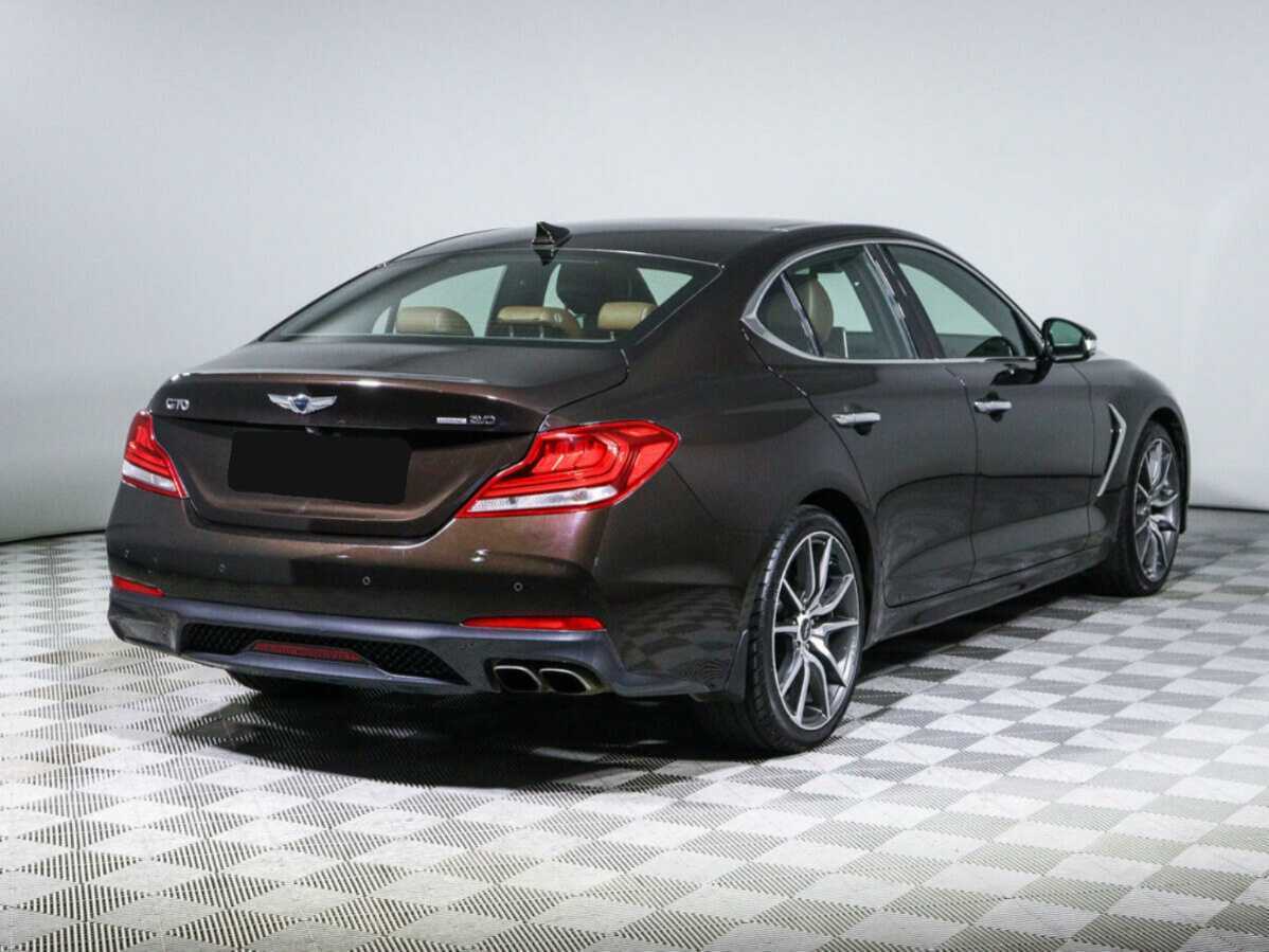 Genesis G70 с пробегом — 2018 год. Фото: #4
