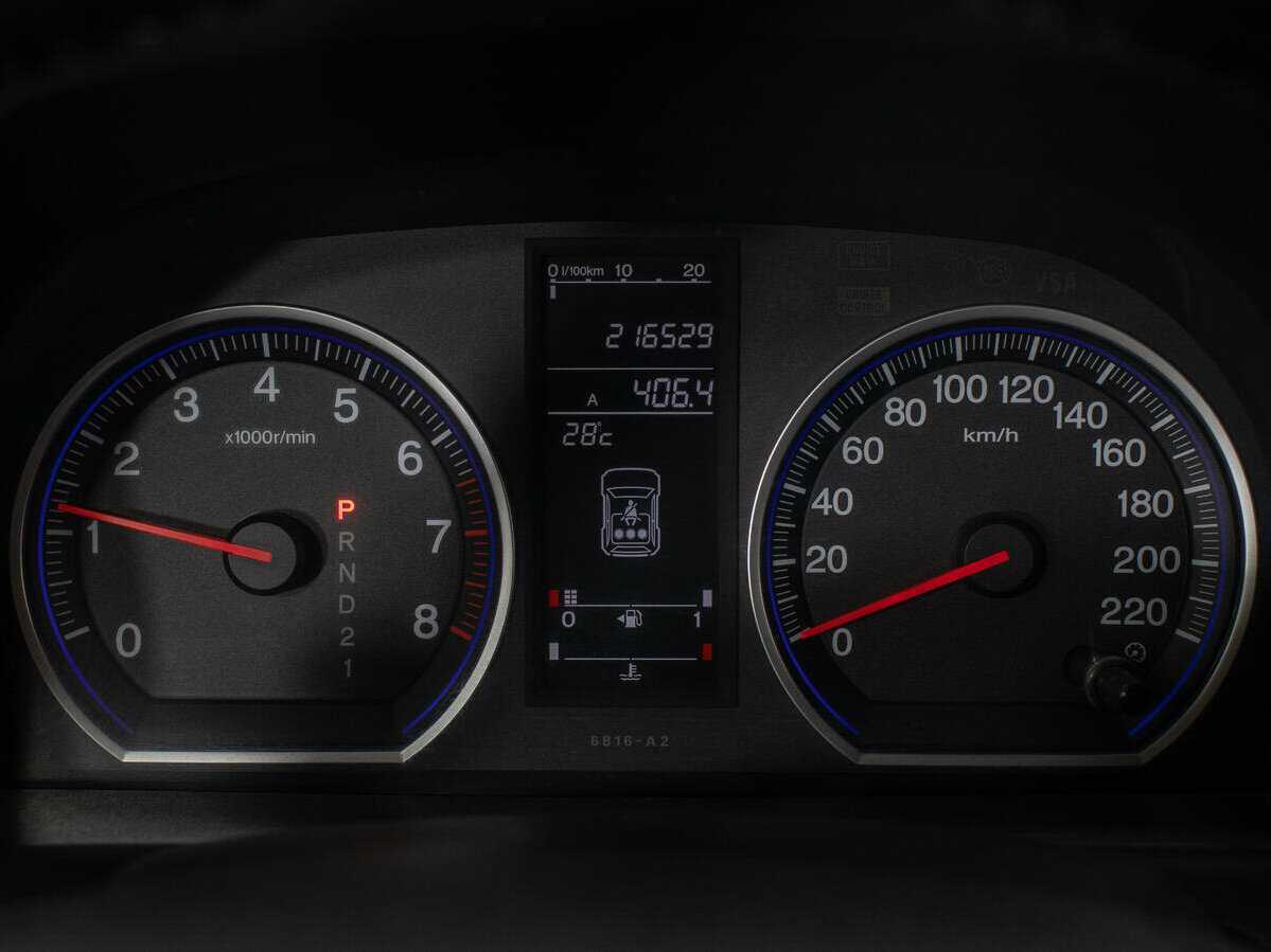 Honda CR-V с пробегом — 2008 год. Фото: #14