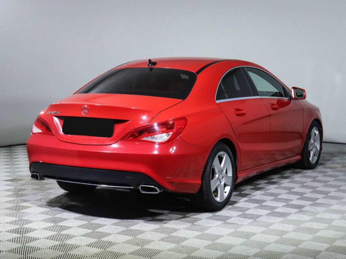 Mercedes-Benz CLA с пробегом — 2016 год. Фото: #4