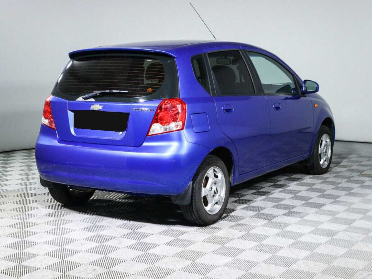 Chevrolet Aveo с пробегом — 2005 год. Фото: #4