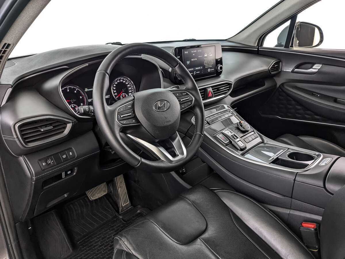 Hyundai Santa Fe с пробегом — 2021 год. Фото: #10