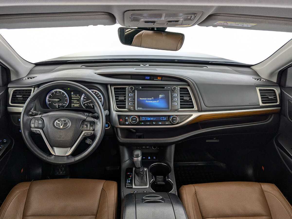 Toyota Highlander с пробегом — 2017 год. Фото: #9