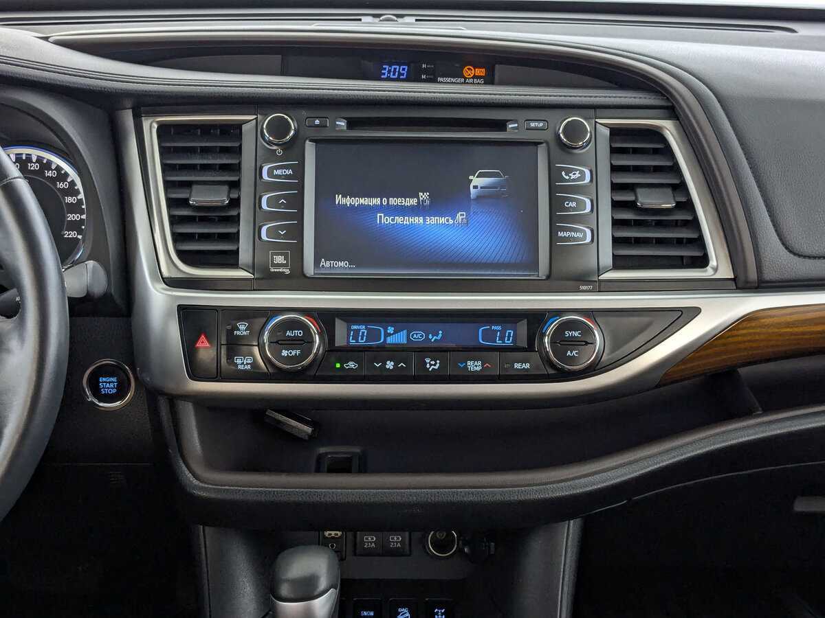 Toyota Highlander с пробегом — 2017 год. Фото: #12