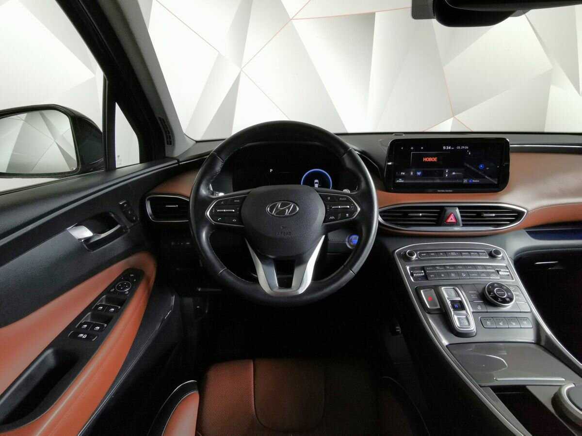 Hyundai Santa Fe с пробегом — 2021 год. Фото: #14