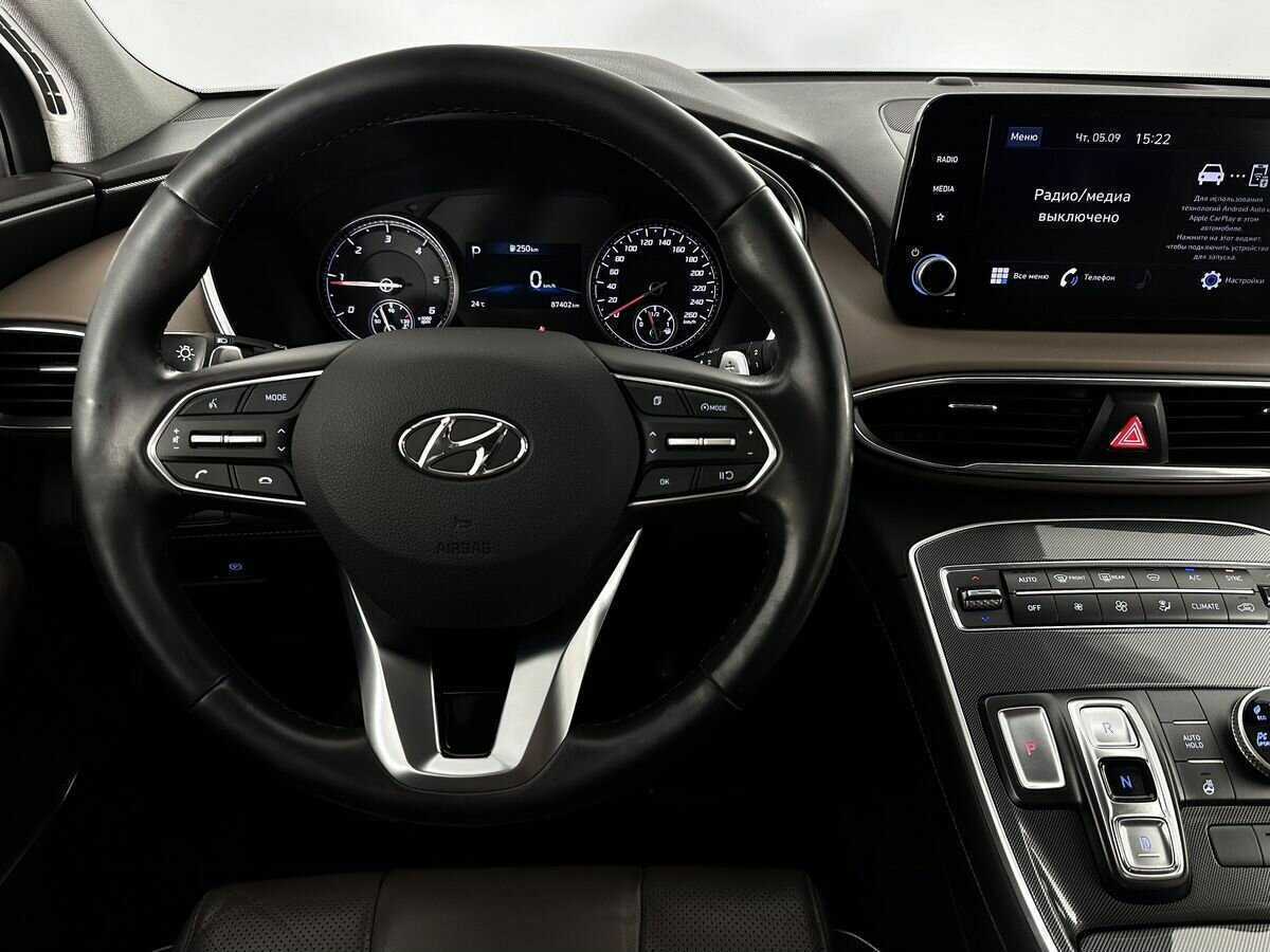 Hyundai Santa Fe с пробегом — 2021 год. Фото: #9