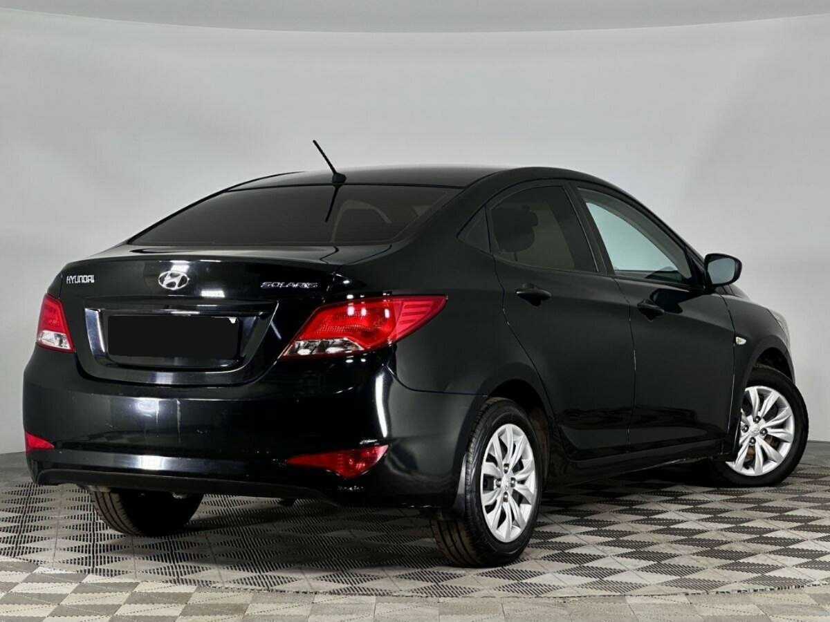 Hyundai Solaris с пробегом — 2015 год. Фото: #1