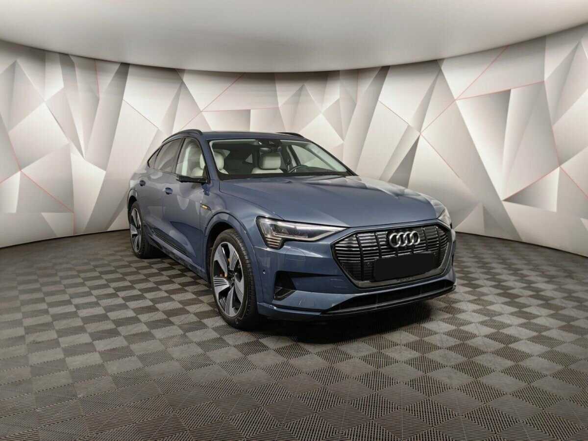 Audi e-tron Sportback с пробегом — 2021 год. Фото: #2