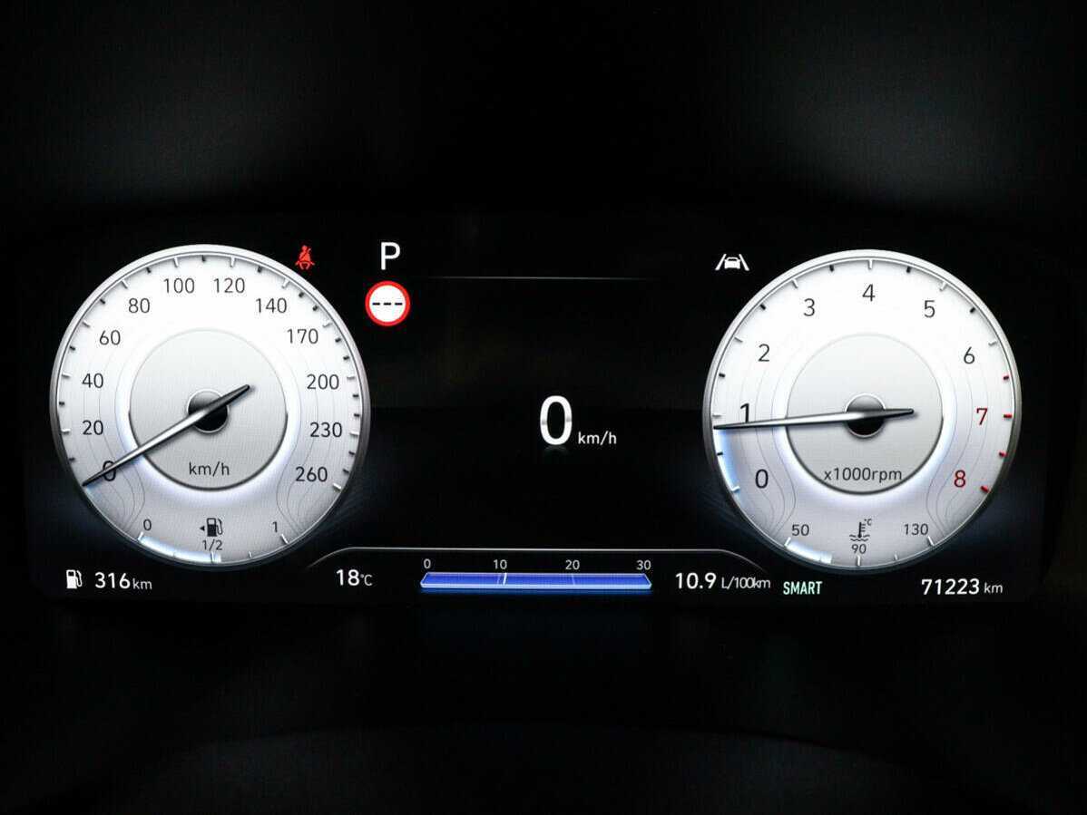 Hyundai Santa Fe с пробегом — 2022 год. Фото: #8