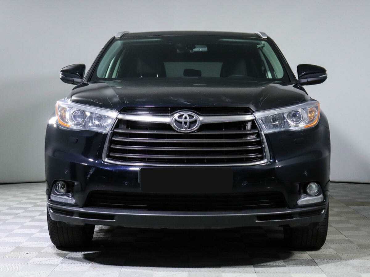 Toyota Highlander с пробегом — 2014 год. Фото: #1