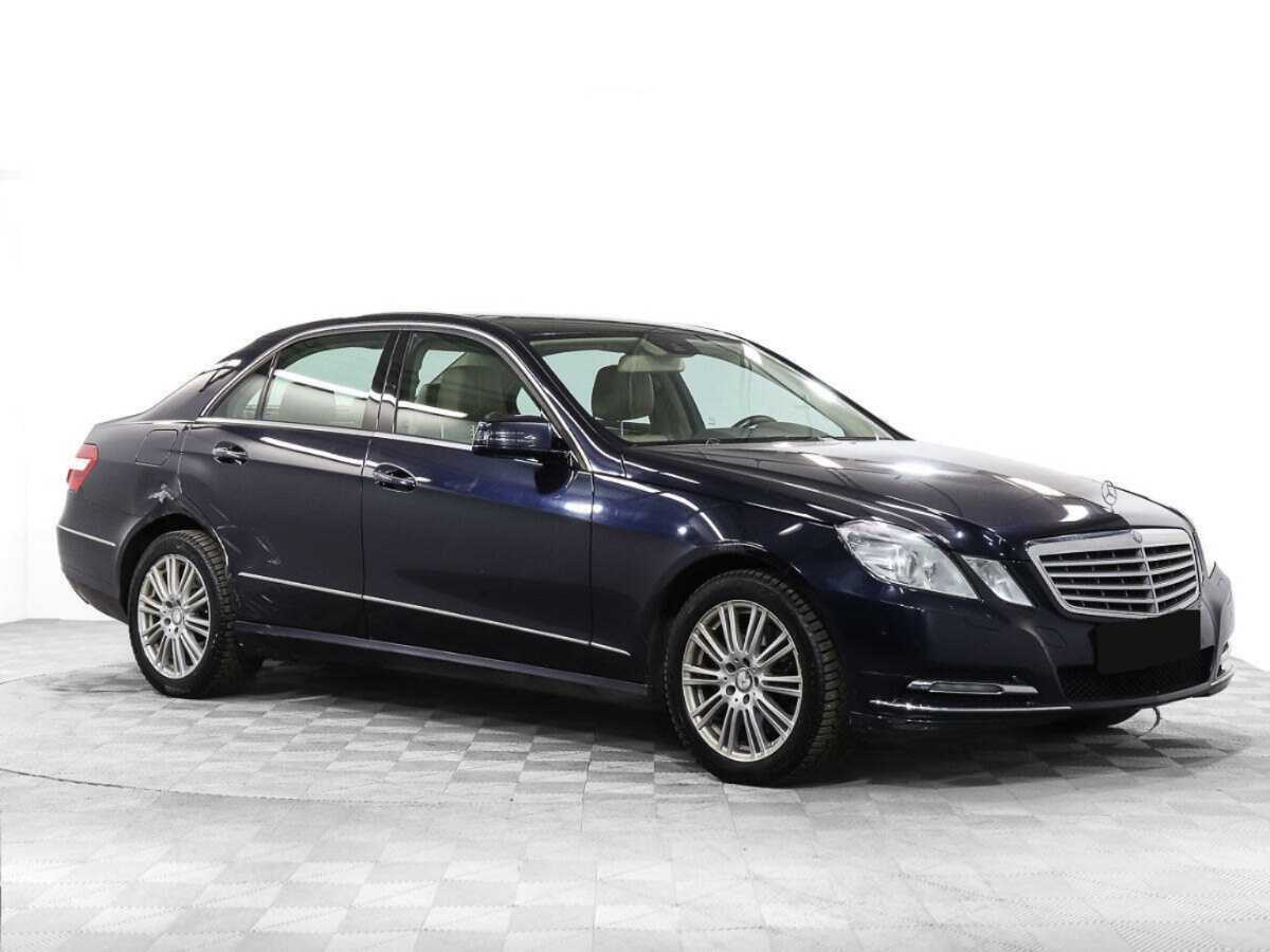 Mercedes-Benz E-Класс с пробегом — 2011 год. Фото: #1